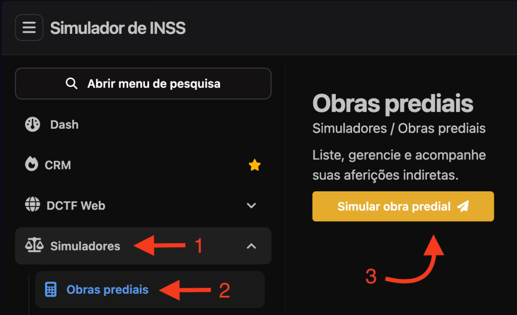✅ Etapa 1: Simulação de Aferição Indireta